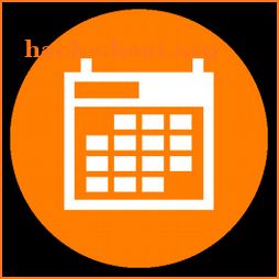 Simple calendar app icon