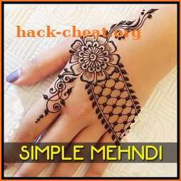 Simple mehndi design new icon