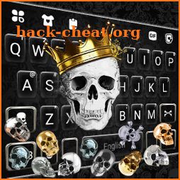 Skull  King Gravity Keyboard Background icon