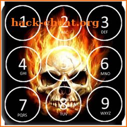 Skull Pin Screen Lock icon