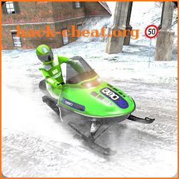 Sledge Racing Mountain Slide - Winter Sport icon