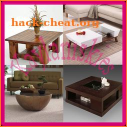 Small coffee table designs icon