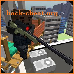 Sniper Shooter Blocky Hitman icon