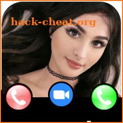 SniperWolf Fake Call - real video call simulator icon