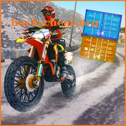 Snow Mountain Bike Racer Stunt 2019 icon