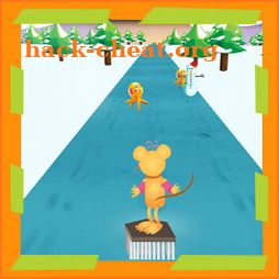 Snow Race : Runner : Kids Game icon