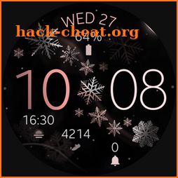 Snowflake Winter Watch Face icon