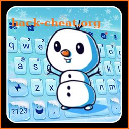 Snowman Hugs Keyboard Theme icon