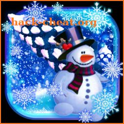 Snowman Xmas live wallpaper icon