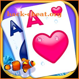 Solitaire-Beautiful SeaWorld theme, funny CardGame icon