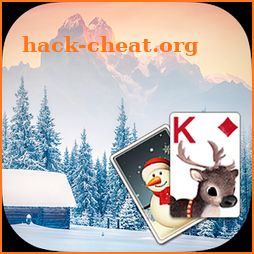 Solitaire Wintry Scene Theme icon