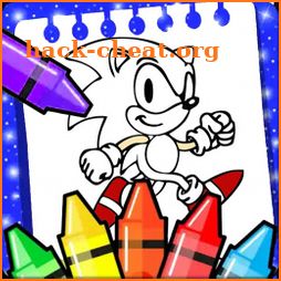 Soni coloring book icon