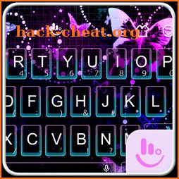 Sparkling Butterfly Keyboard icon