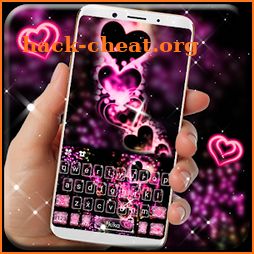 Sparkling Love Keyboard Theme icon