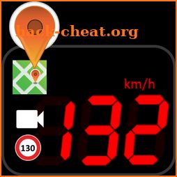 Speedometer and dashboard + Map trip and dashboard icon