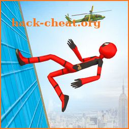 Spider Stickman Rope Hero Game icon