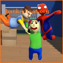 Spider vs Baldi & Neighbor Fall basic Flat icon