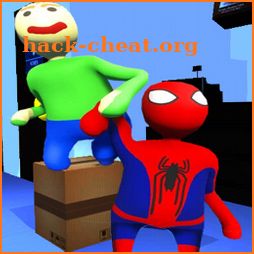 Spider vs Baldi Fall Neighbor Flat icon