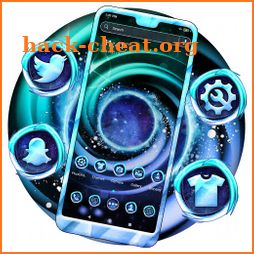 Spiral Nebula Launcher Theme icon