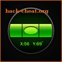 Spirit level and bubble level Meter icon