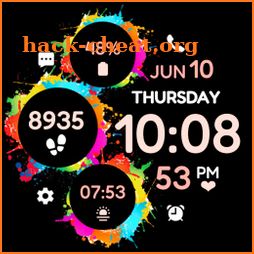 Splatter Bloom Watchface icon