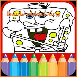 SpongeBob Coloring book pages icon