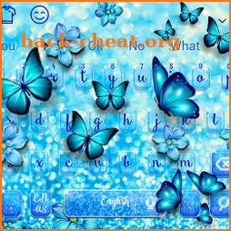 Spring Luxury Butterfly Keyboard icon