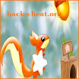 Squirrel run for free icon