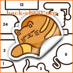 Sticker Book Puzzle icon