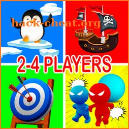 Stickman Cartoon Survival : 1 - 4 Players icon