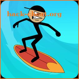 Stickman Surfer icon