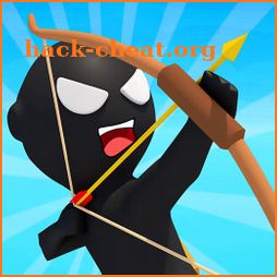 Stickman - zombie games and archery war icon