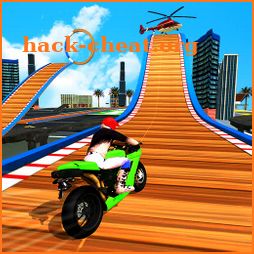 Street Bike Mega Ramp Jump icon