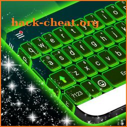 Stylish Green Keyboard Theme icon