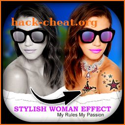 Stylish Woman Photo Editor icon