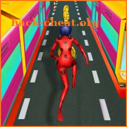 Subway LADYBUG Super Hero chibi run Adventure icon