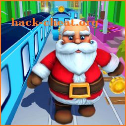 Subway Santa Runner Santa Rush Adventure icon