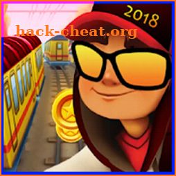 Subway train surf run 3D icon