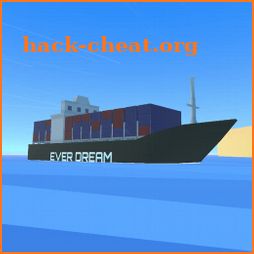 Suez canal stuck ship game icon