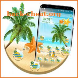 Summer Beach Launcher Theme icon