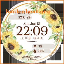 Summer Flower Watch Face icon