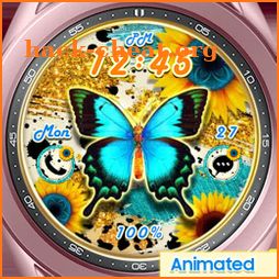 Sunflower Leopard_Watchface icon