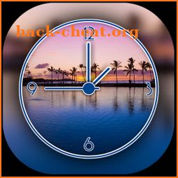 Sunset Clock Live Wallpaper icon