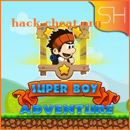 super boy adventure jungle icon