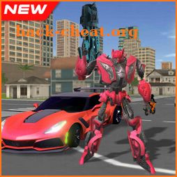 Super Car Robot Transform Rope Hero Supercar 🤖 icon