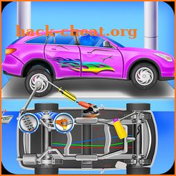 Super Car Wash And Fix icon