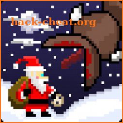 Super Mega Worm Vs Santa Saga icon