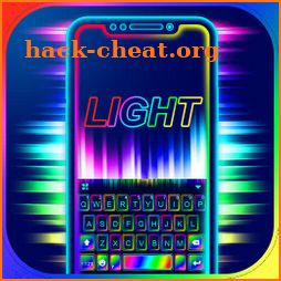 Super Neon 3d Keyboard Theme icon