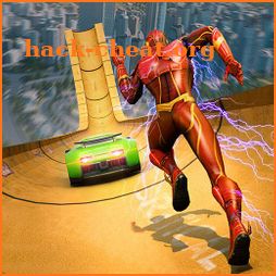 Super Speed Hero Mega Ramp Racing Stunts icon