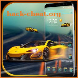 Super Speed Racing Car Theme icon